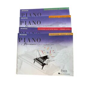 Faber Piano Adventures 2nd Edition Primer Level Books Set Hal Leonard Used